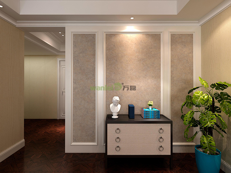 金彩顆粒，用硅藻泥裝修